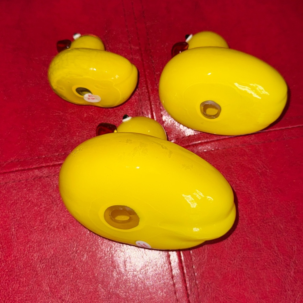 Glass Rubber Duck Novelty Set - Picture 5 of 8